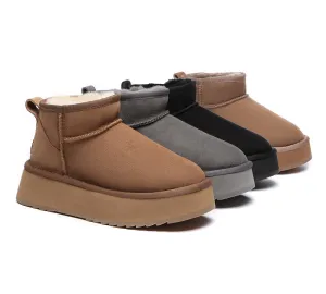 Classic Ankle Boots Ultra Mini Platform