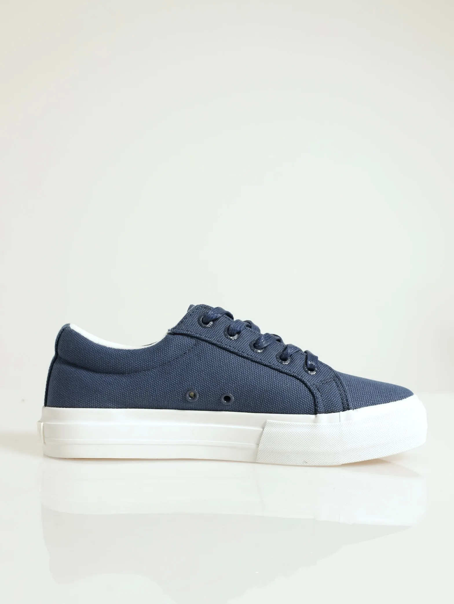 Classic Canvas Sneaker - Navy