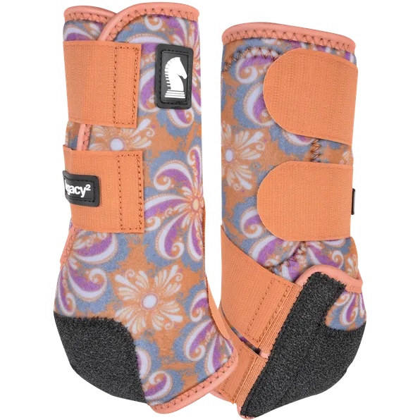 Classic Equine Legacy2 System-Copper Pinwheel Front