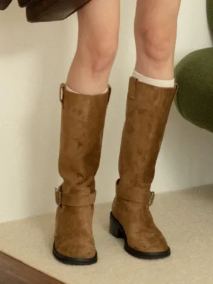 Classic Suede Long Boots