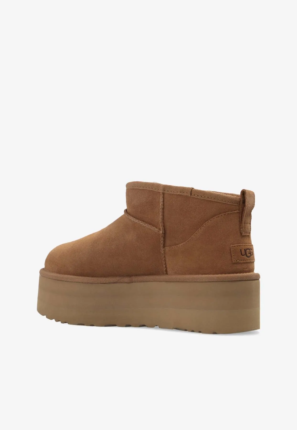 Classic Ultra Mini Suede Platform Boots