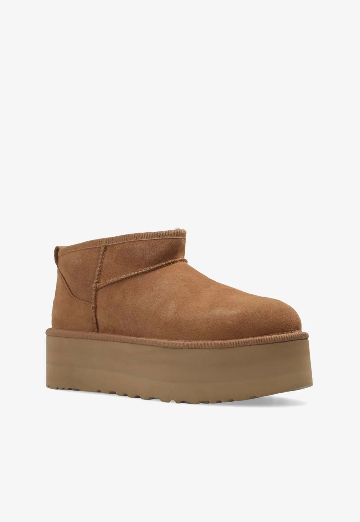 Classic Ultra Mini Suede Platform Boots