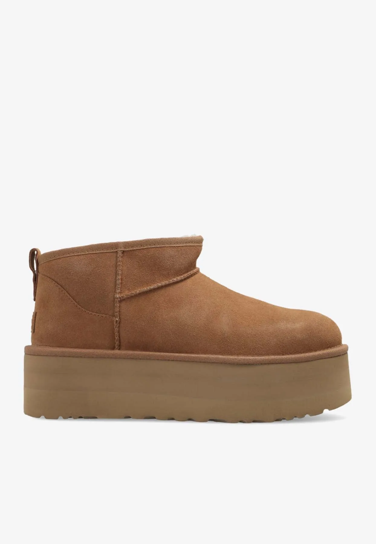 Classic Ultra Mini Suede Platform Boots