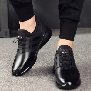 Comfortable and Stylish Black Sneakers for Men