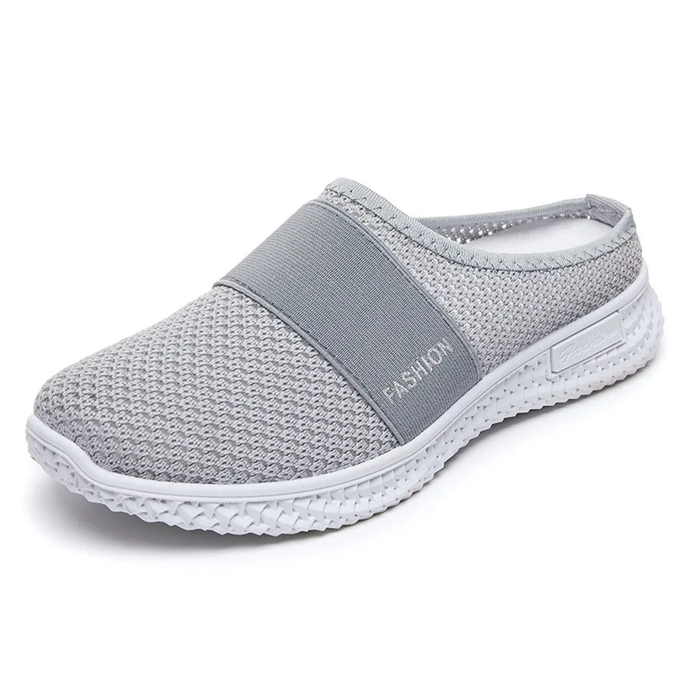 Comfortable Knitted Sneakers with Shock-Absorbing Cushion for Women