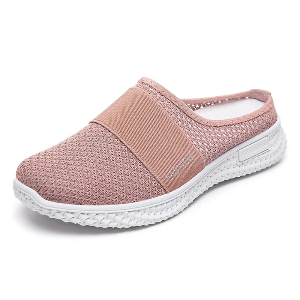 Comfortable Knitted Sneakers with Shock-Absorbing Cushion for Women