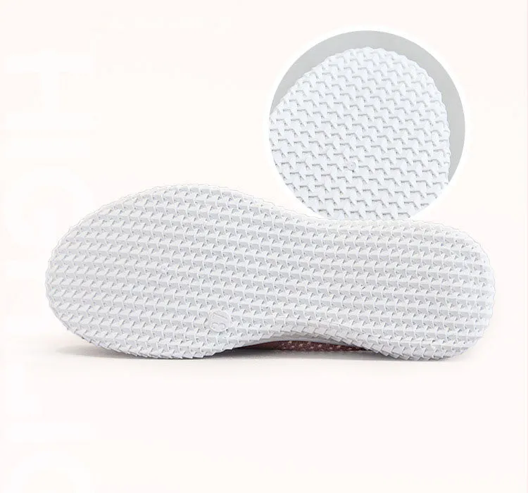 Comfortable Knitted Sneakers with Shock-Absorbing Cushion for Women