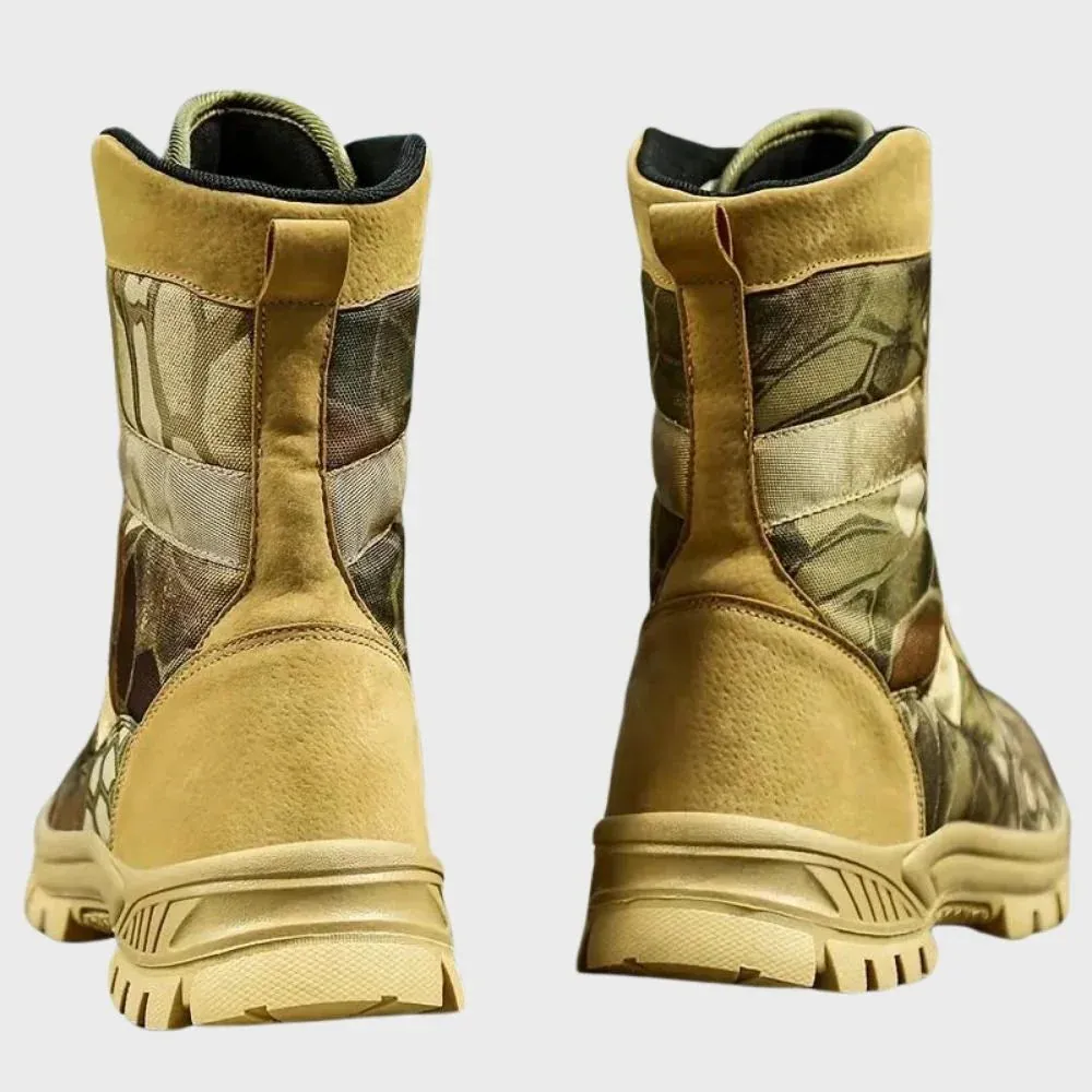 Comfortable men's high hiking boots