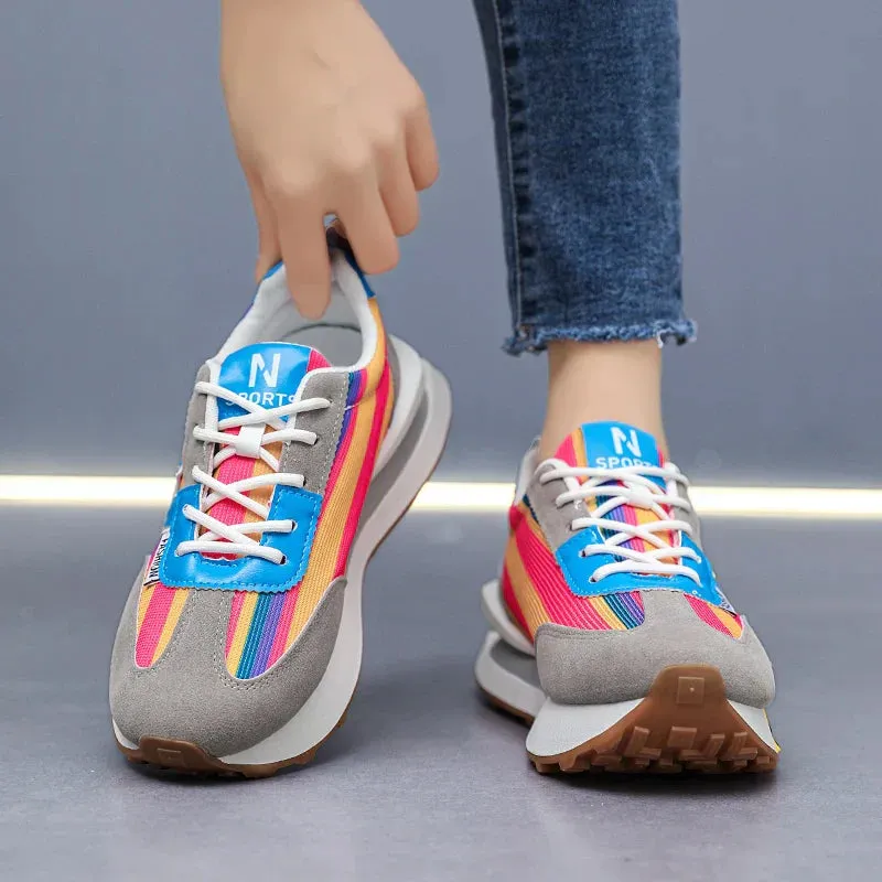 Comfortable trendy women's sneakers