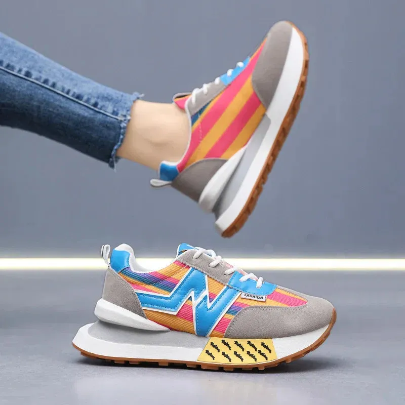 Comfortable trendy women's sneakers
