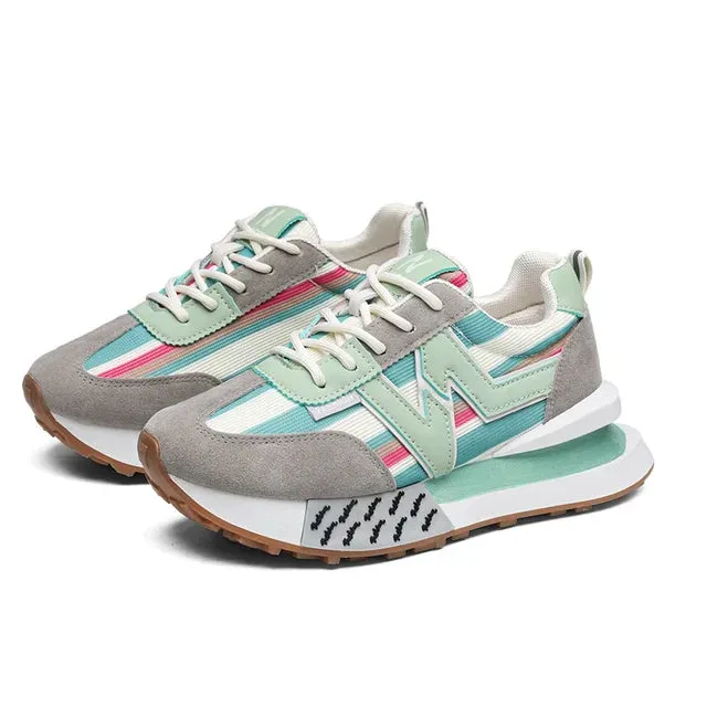 Comfortable trendy women's sneakers
