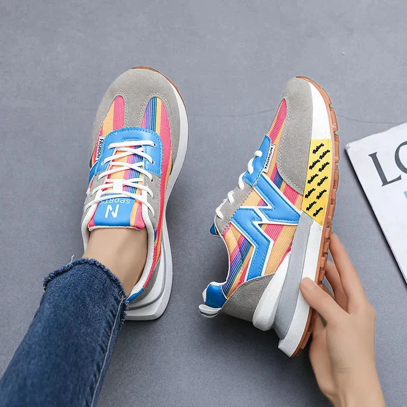 Comfortable trendy women's sneakers