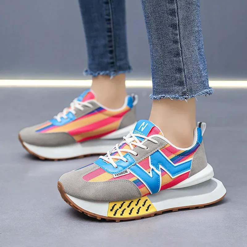 Comfortable trendy women's sneakers