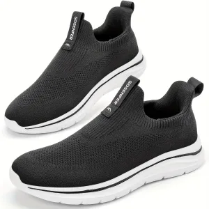 Comfy Slip-On Loafers for Men - Breathable, Non-Slip, Soft Upper