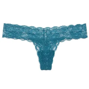 Cosabella - Never Say Never Thong Tourmaline