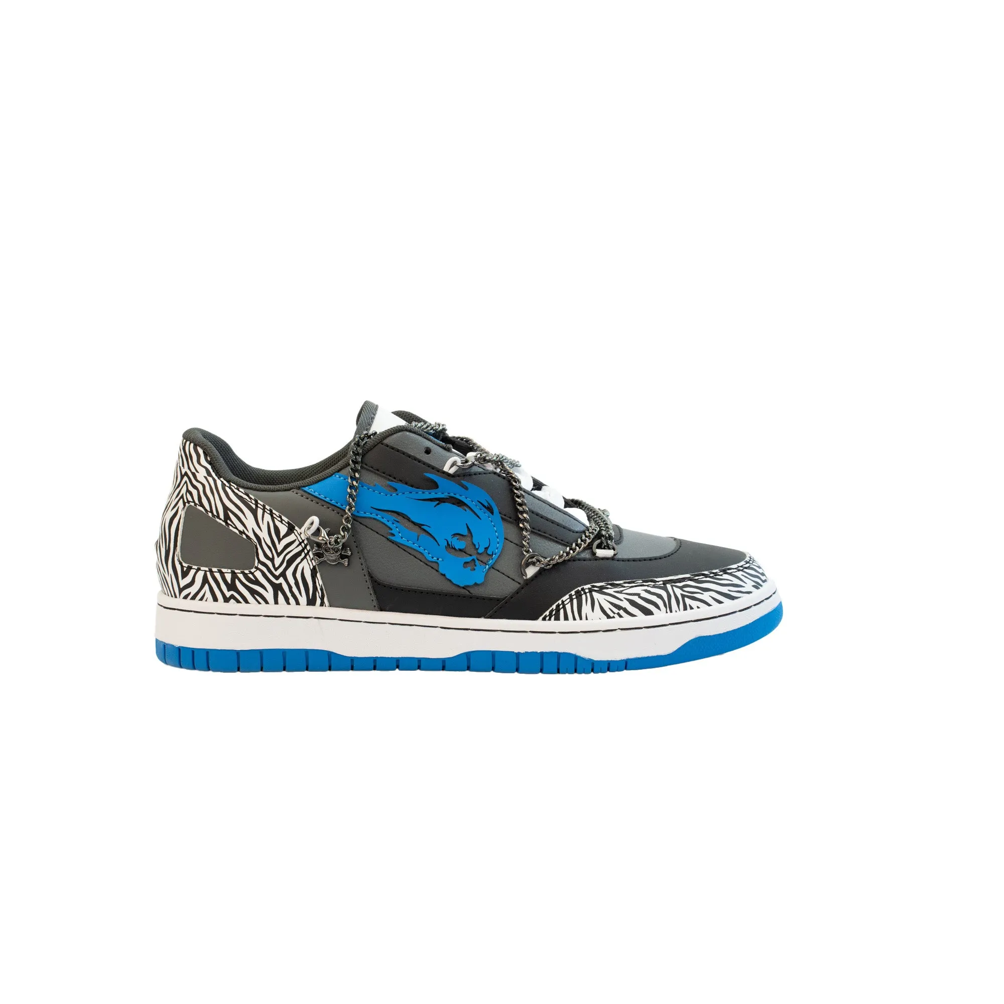 COURT CLASSIC SNEAKERS (BLU ZEBRA)