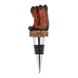 Cowboy Boot Bottle Stopper