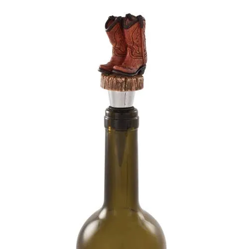 Cowboy Boot Bottle Stopper