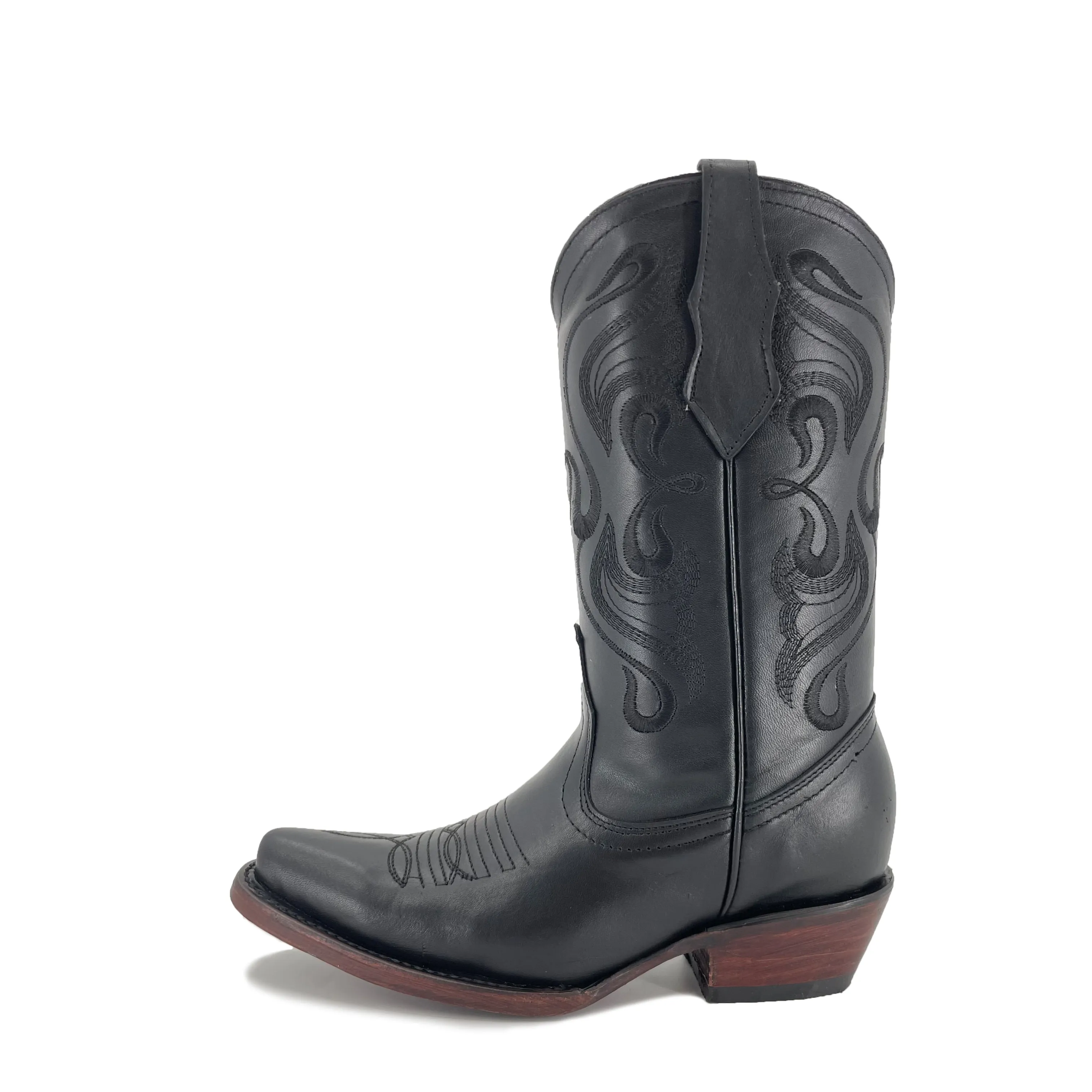 Cowgirl Western Boots - Natalie Black