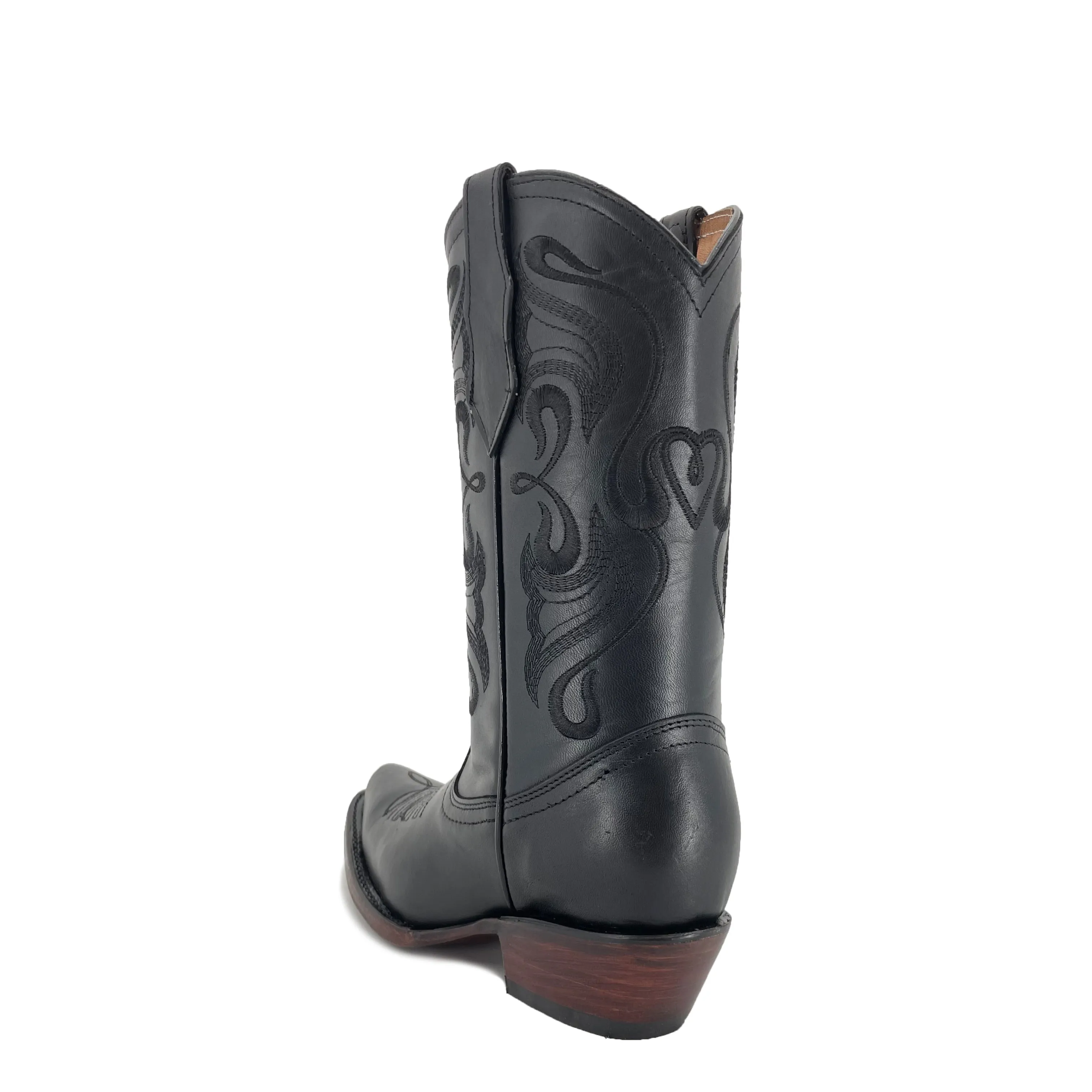Cowgirl Western Boots - Natalie Black