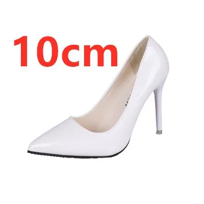 Cresfimix women fashion pointed toe comfortable slip on office high heel shoes lady cute casual high quality black shoes b3210