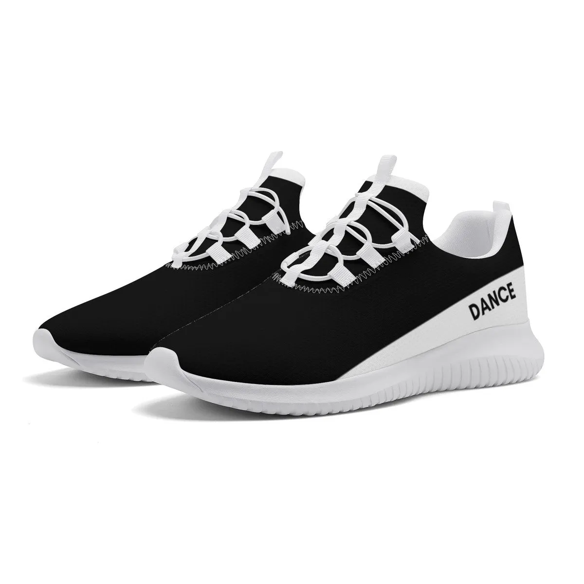 Dance Sneakers - Black and White