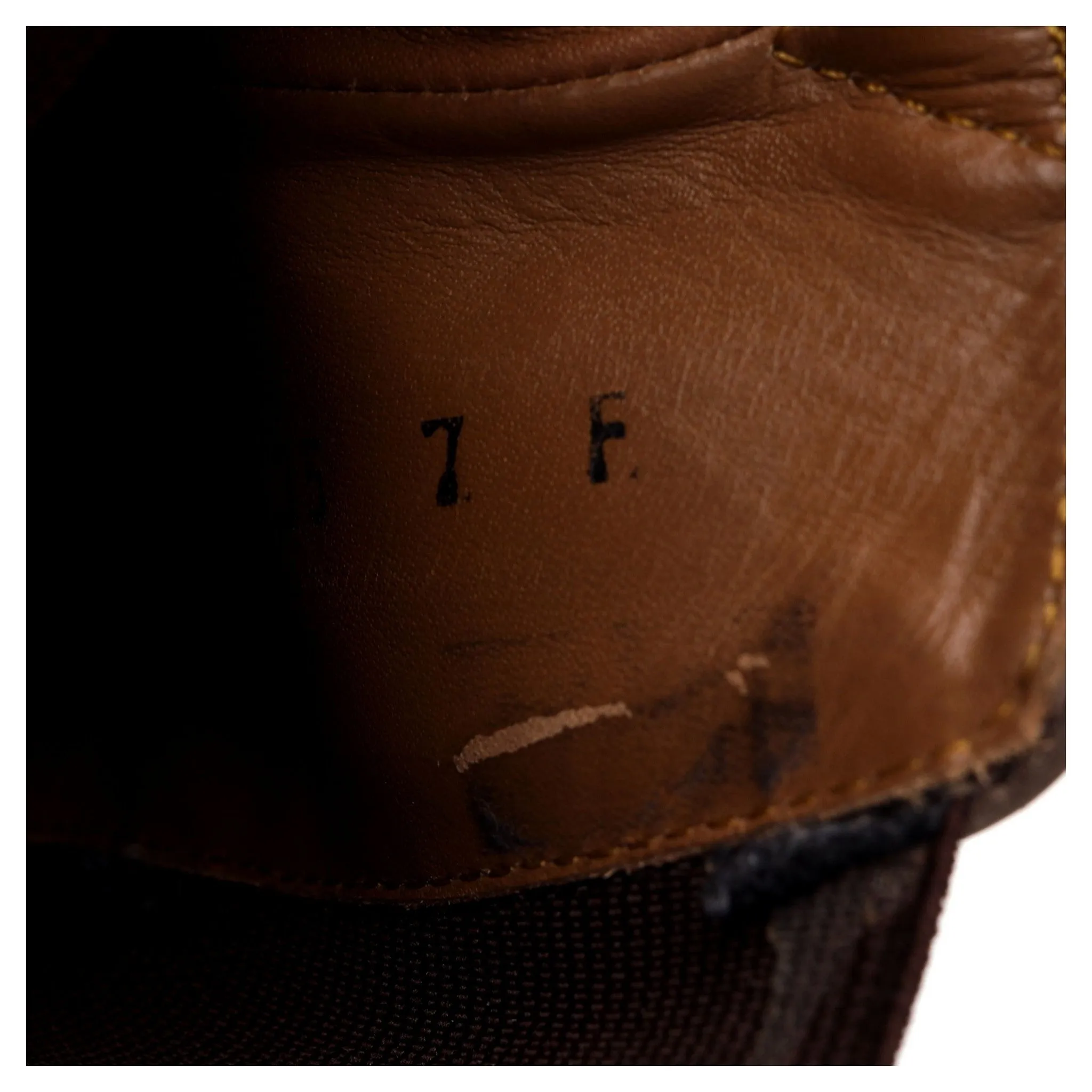 'Declan' Dark Brown Leather Chelsea Boots UK 7 F