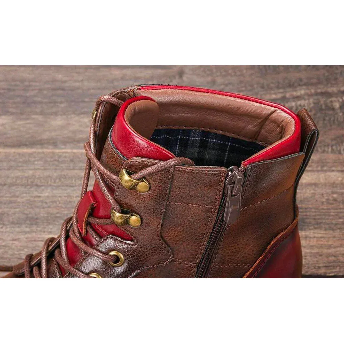 Devid™ | Classic Leather Oxford Boots