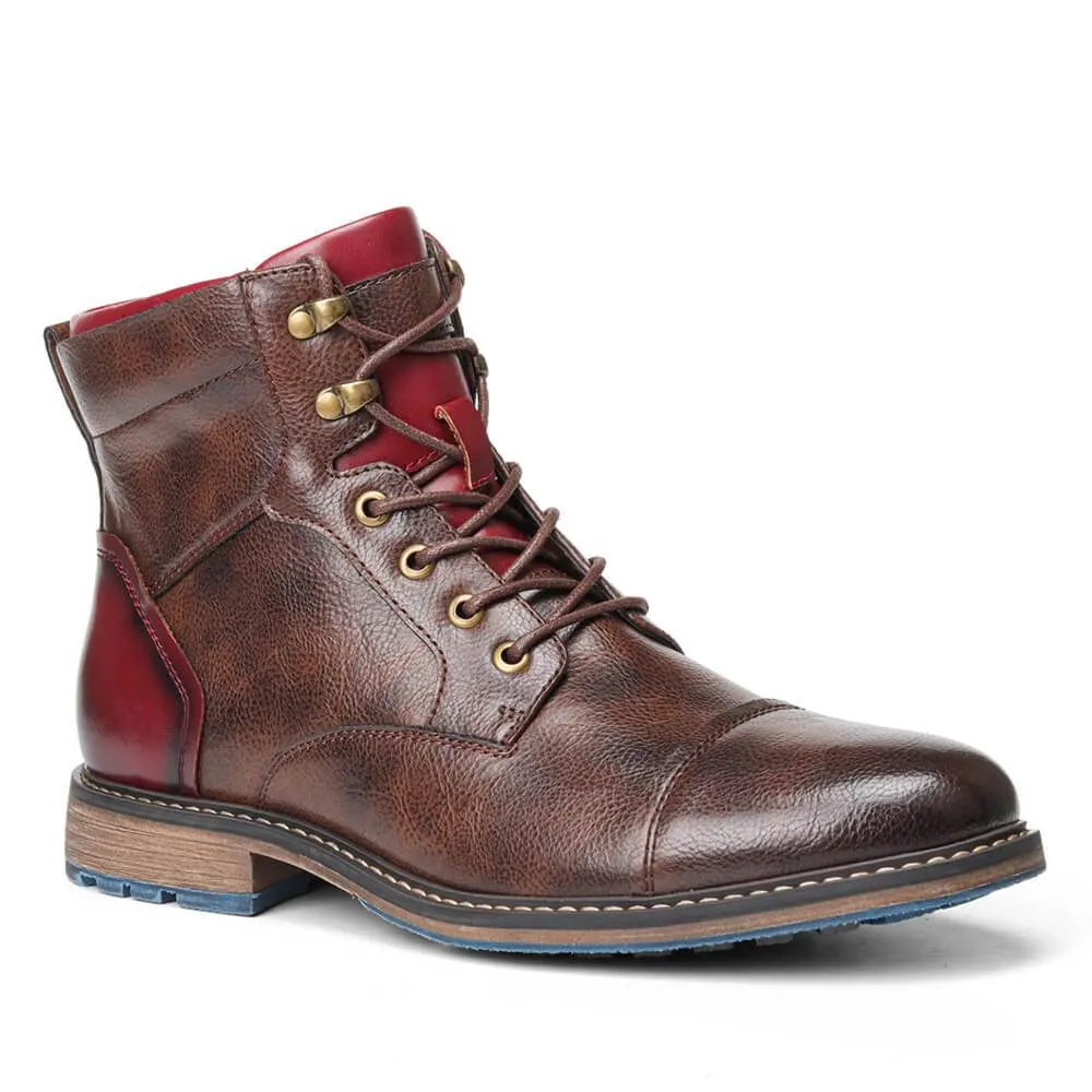 Devid™ | Classic Leather Oxford Boots