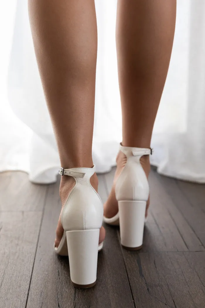 Dita Heels White
