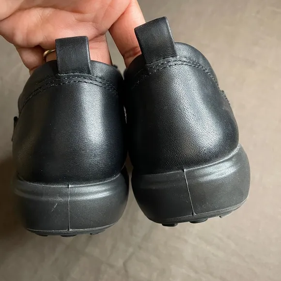 ECCO Goretex Soft 7 GTX Tie Black Sneakers 8-8.5
