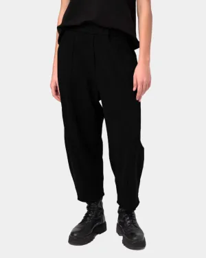 Elastic Seamed Cotton Pant