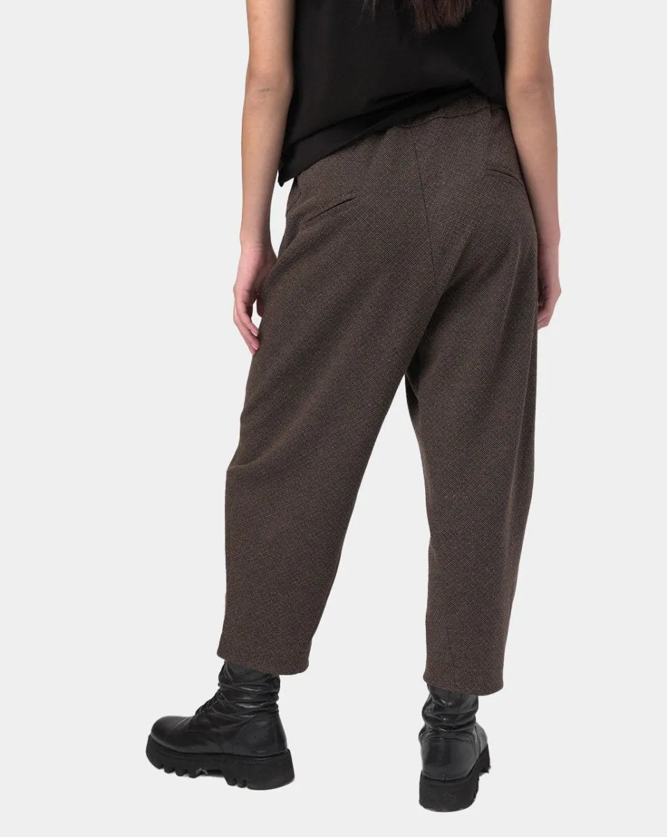 Elastic Seamed Cotton Pant