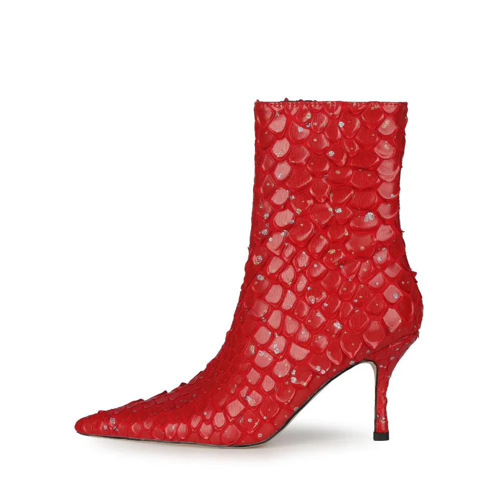 Fish Scale Short Boots
