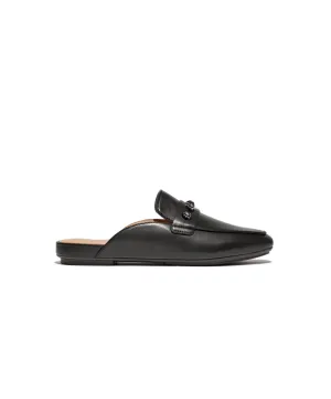 Fitflop Delicato Crystal Cluster Soft Leather Mules Black