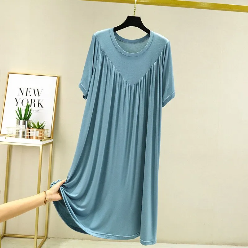 Flowsil - Super Soft Comfortable Plus size Loose Dress