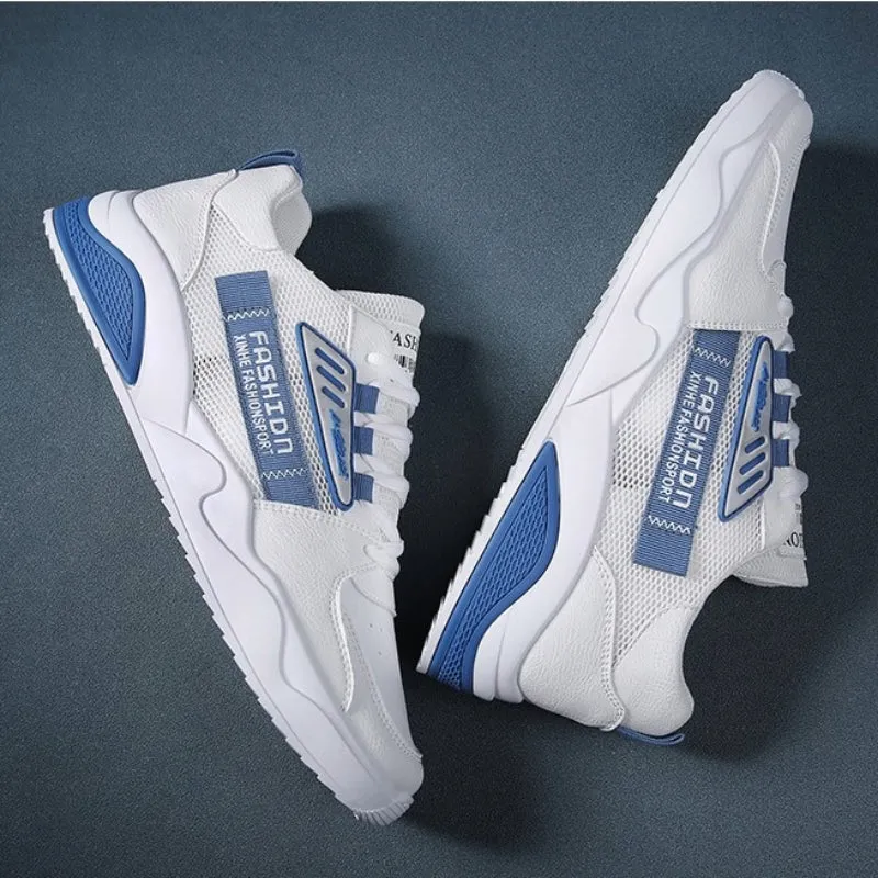 Fly Knitting Breathable & Light Weight Sneakers (Blue Edition) (SK 102)