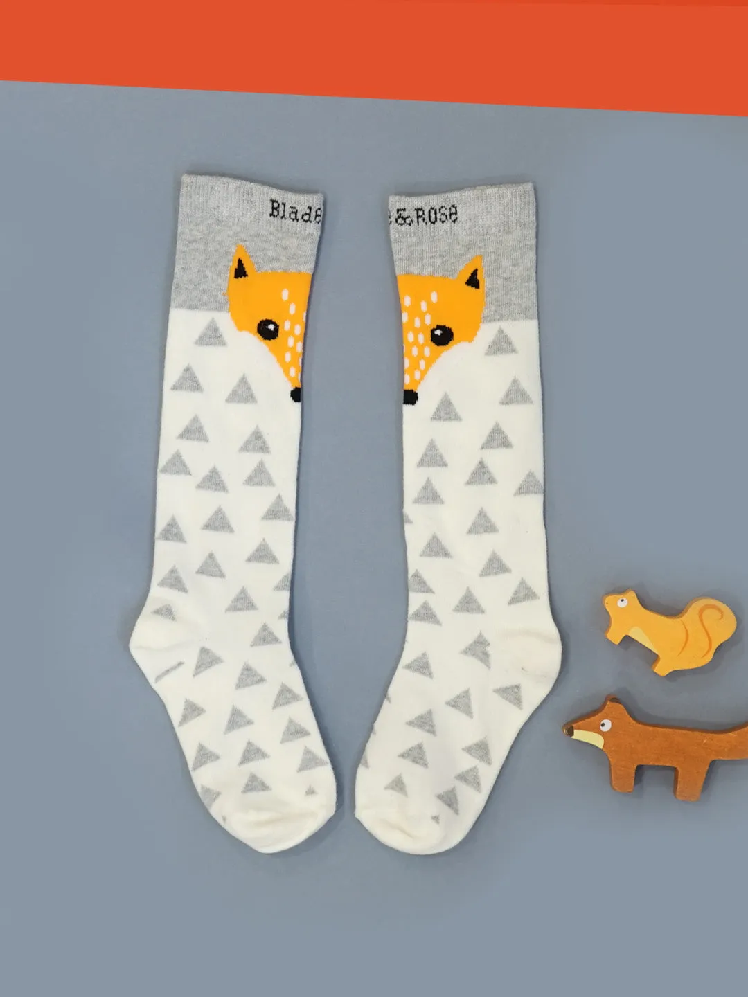 Fox Knee High Sock