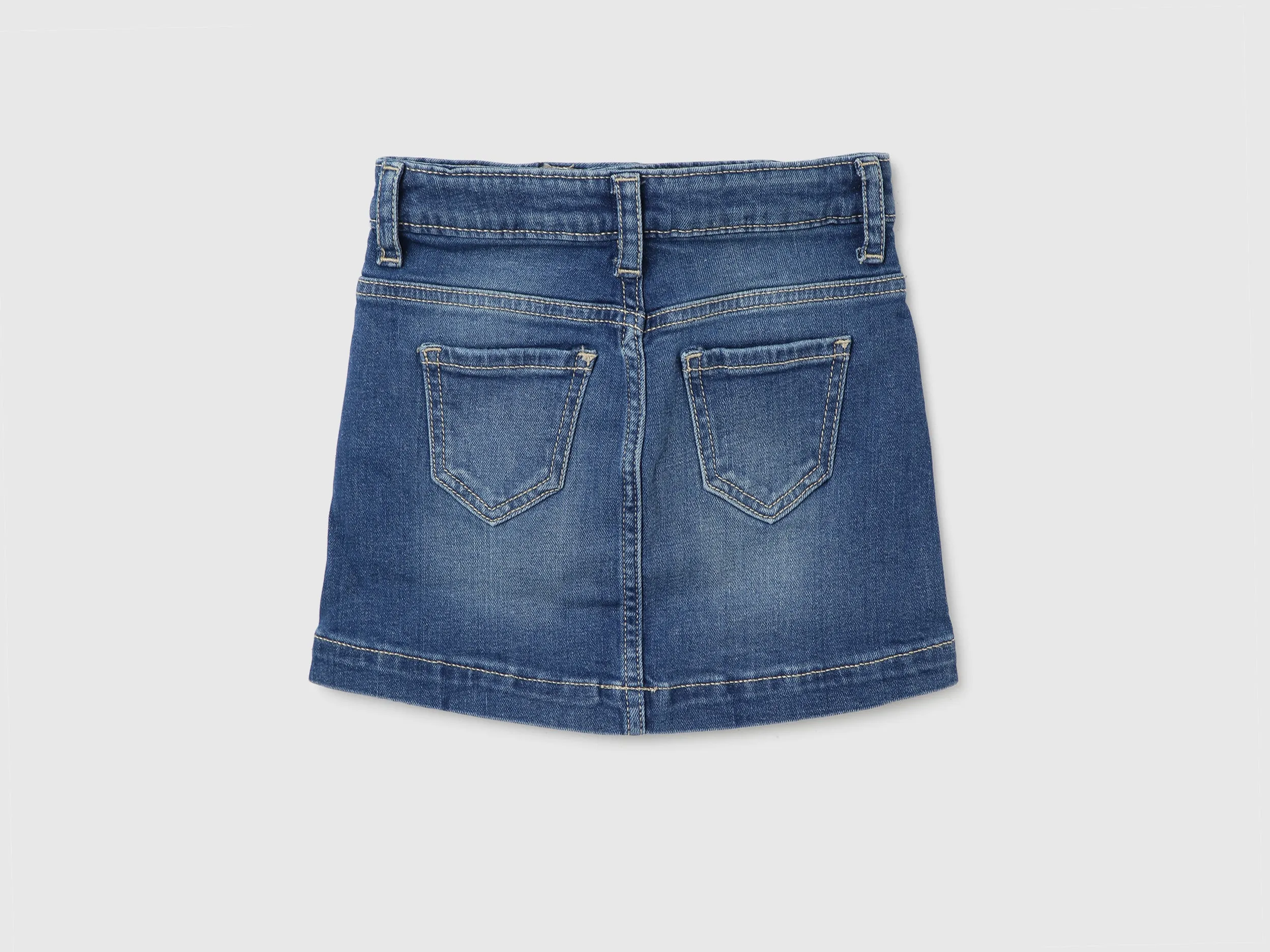 Girls Solid Regular Fit Skirt