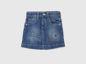 Girls Solid Regular Fit Skirt