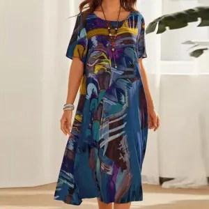 Grace - Comfortable floral dress
