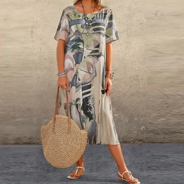 Grace - Comfortable floral dress