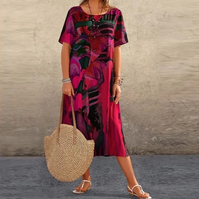 Grace - Comfortable floral dress