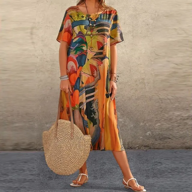 Grace - Comfortable floral dress