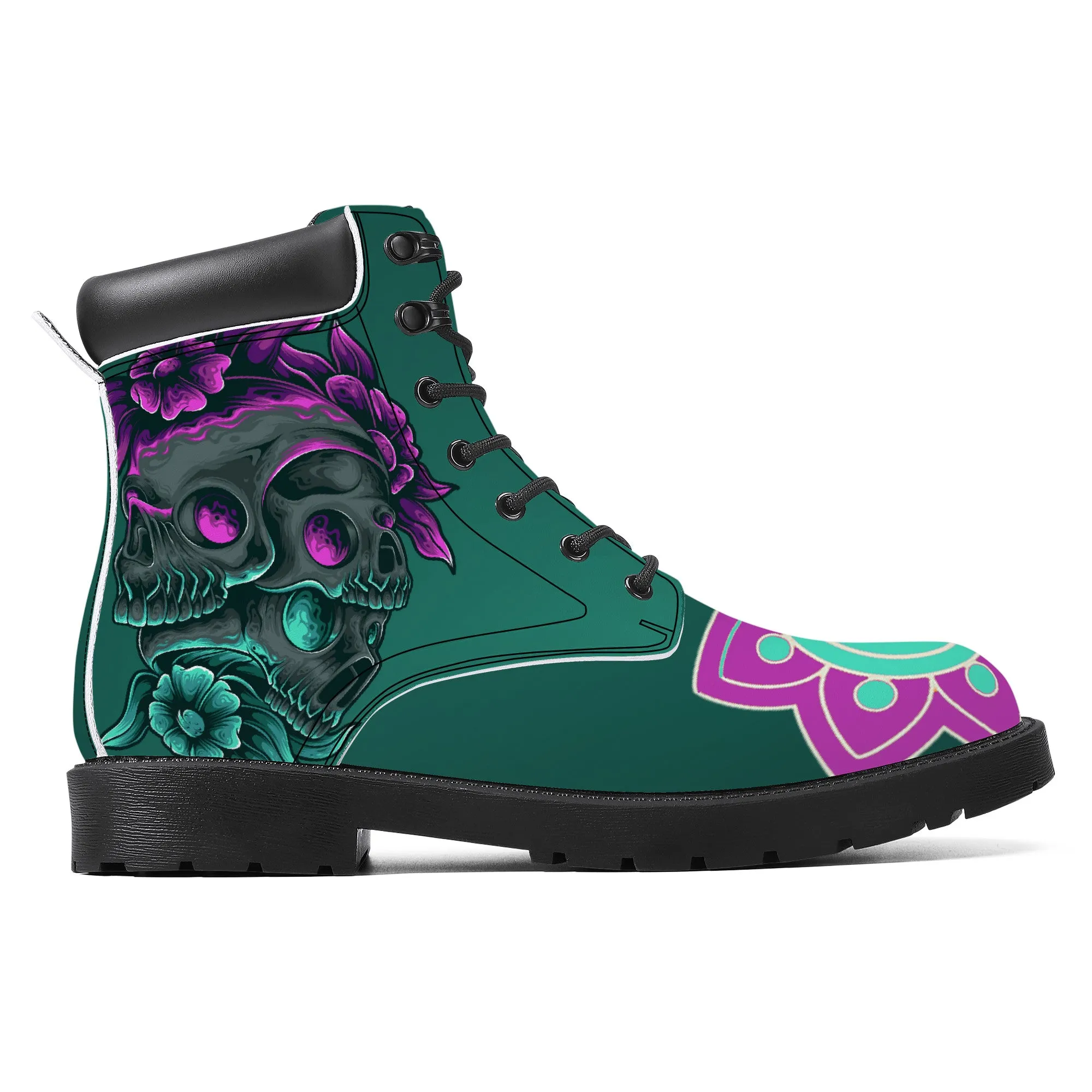 Green Skull Mandala CB