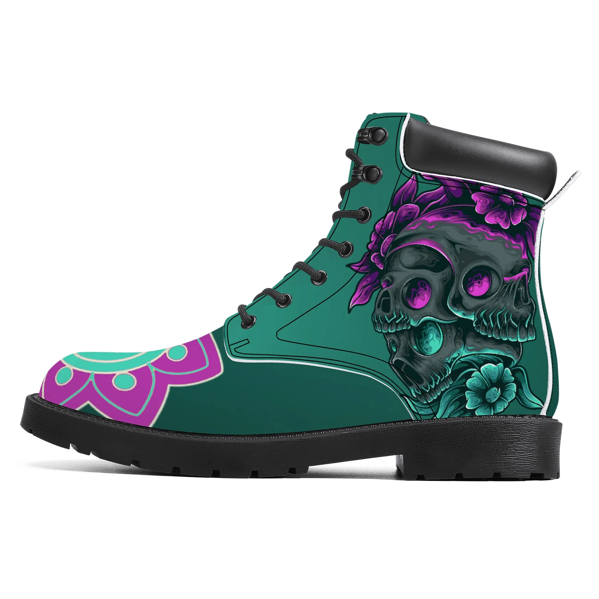 Green Skull Mandala CB