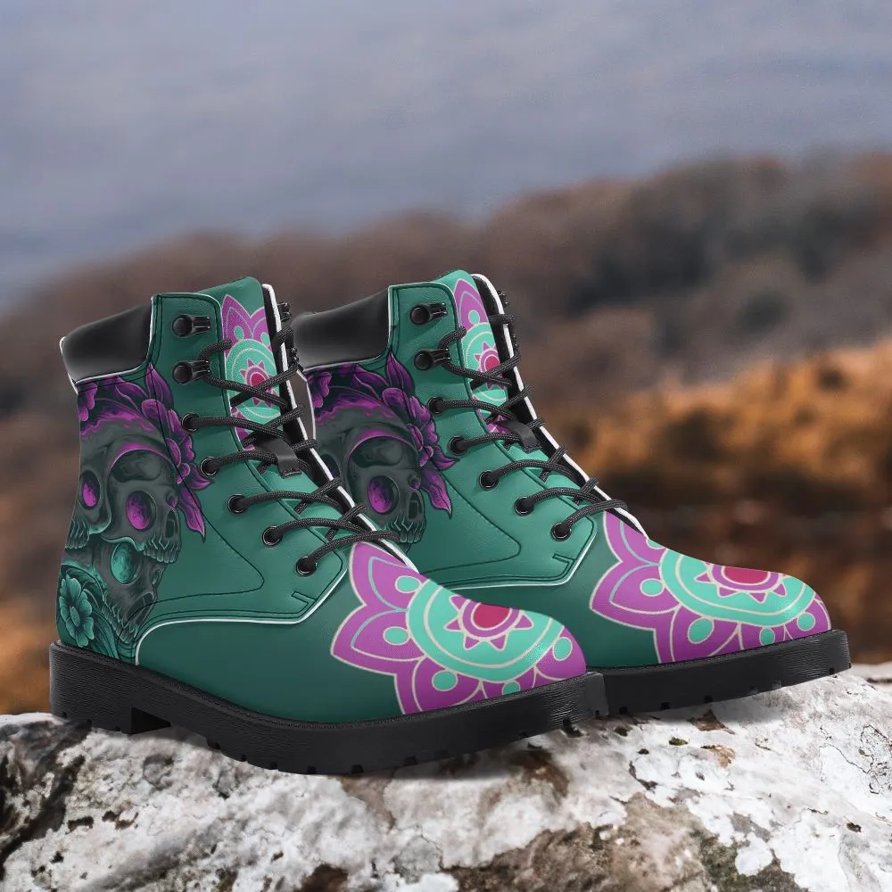 Green Skull Mandala CB