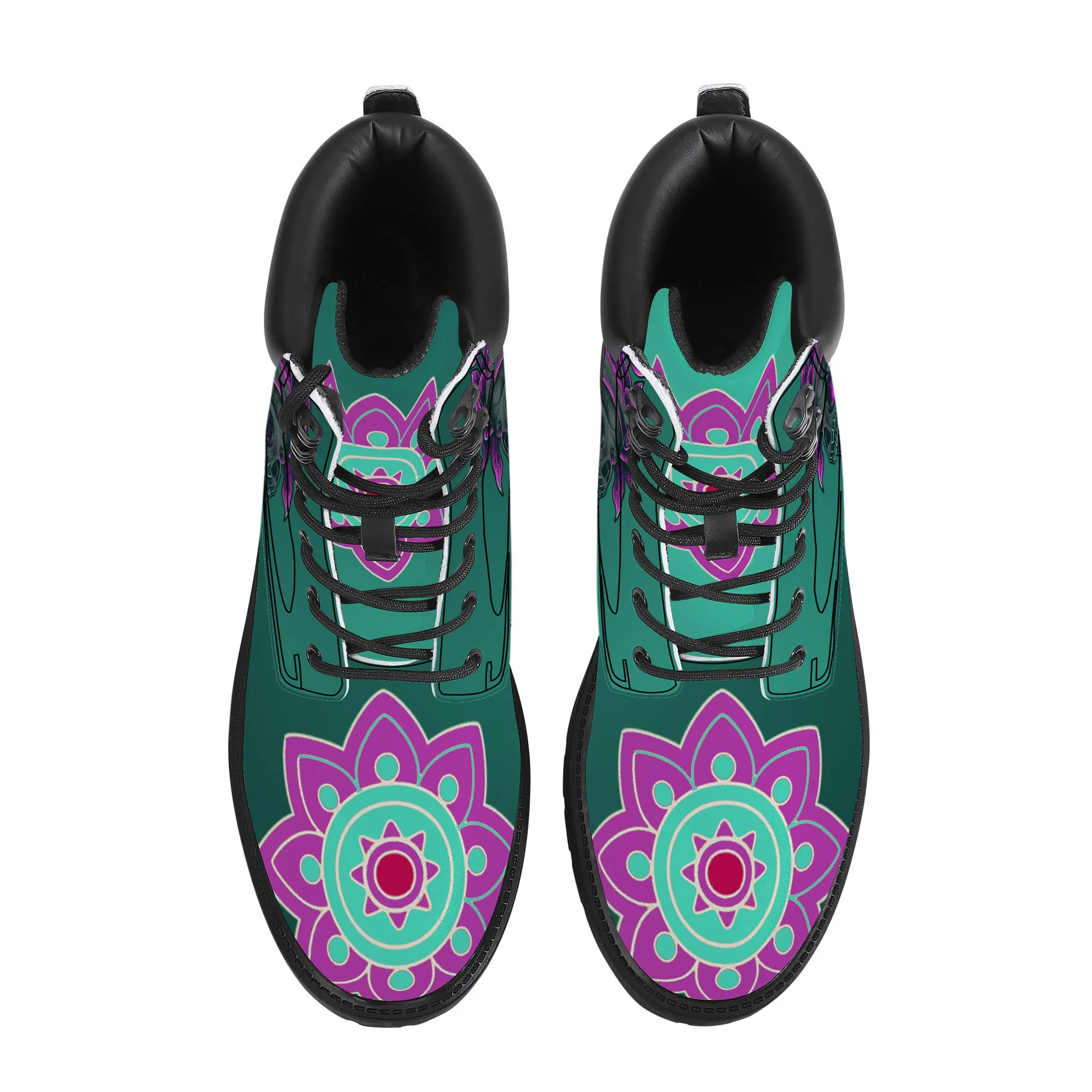 Green Skull Mandala CB