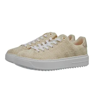GUESS Denesa 4G Logo Sneakers - BEG