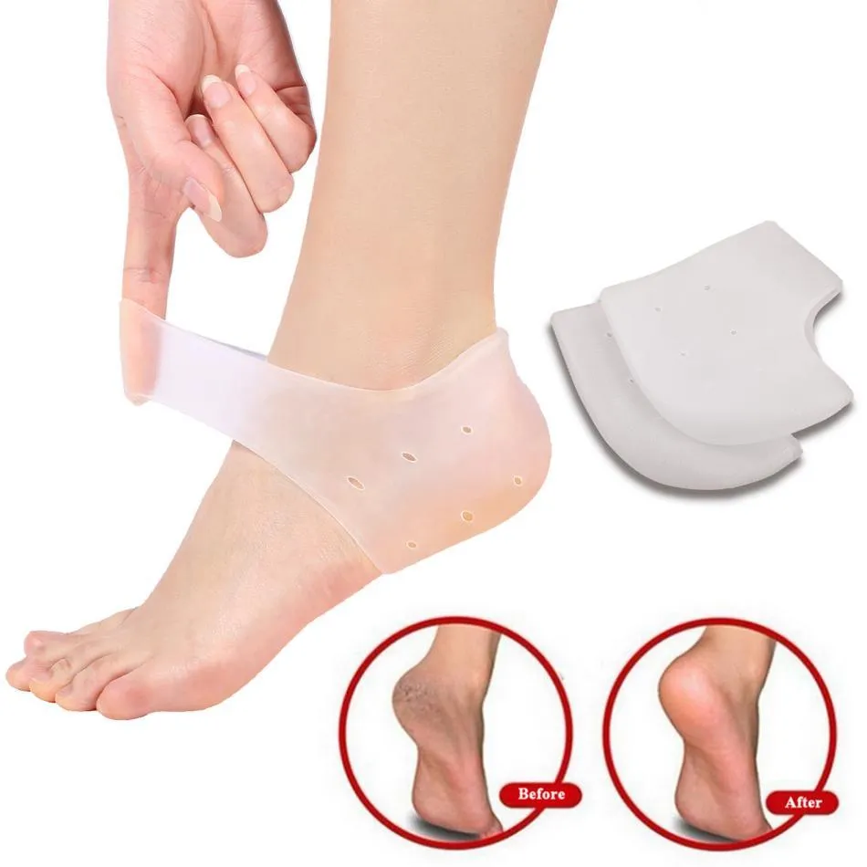 Heel Spur Relief - Plantar Fasciitis Gel Cup Massage Pads